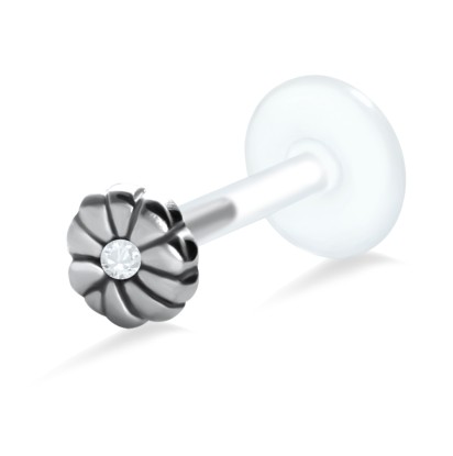 Flower Shaped Labrets Push-in LA-1306